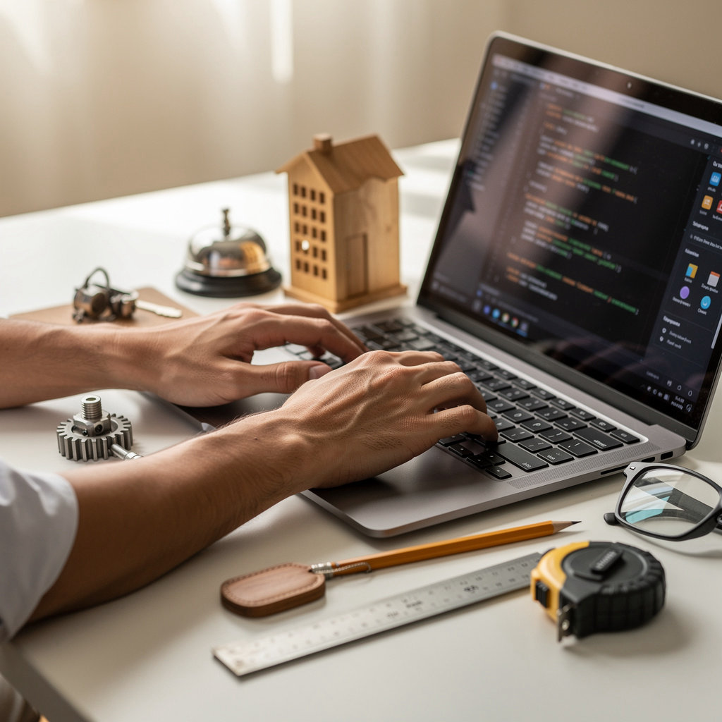 Tech Company Sharjah providing industry-specific Software Development solutions for construction, trading, manufacturing, and real estate businesses